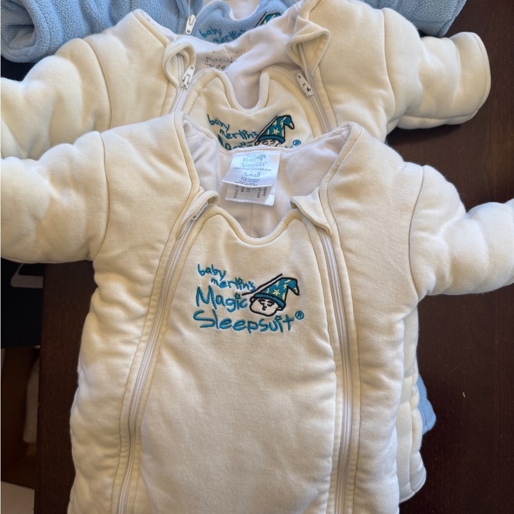 Three Magic Sleepsuit Size Small